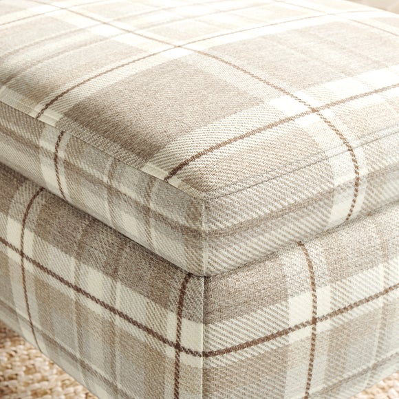 Charnwood Checked Storage Footstool, product image 31