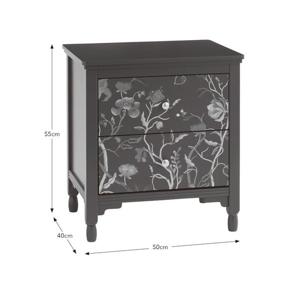 Sophie Robinson Joylene 2 Drawer Bedside Table