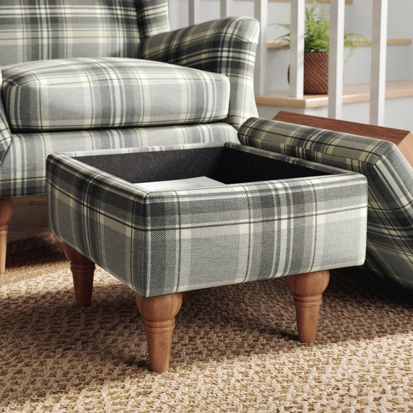 Charnwood Checked Storage Footstool, product image 20