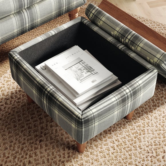 Charnwood Checked Storage Footstool, product image 21