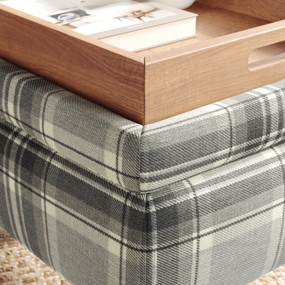 Charnwood Checked Storage Footstool, product image 22