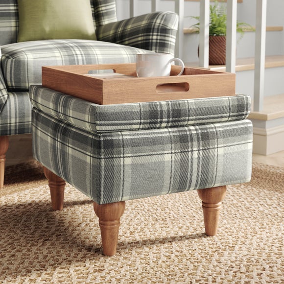 Charnwood Checked Storage Footstool, product image 25