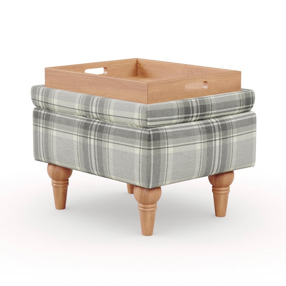 Charnwood Checked Storage Footstool, product image 26