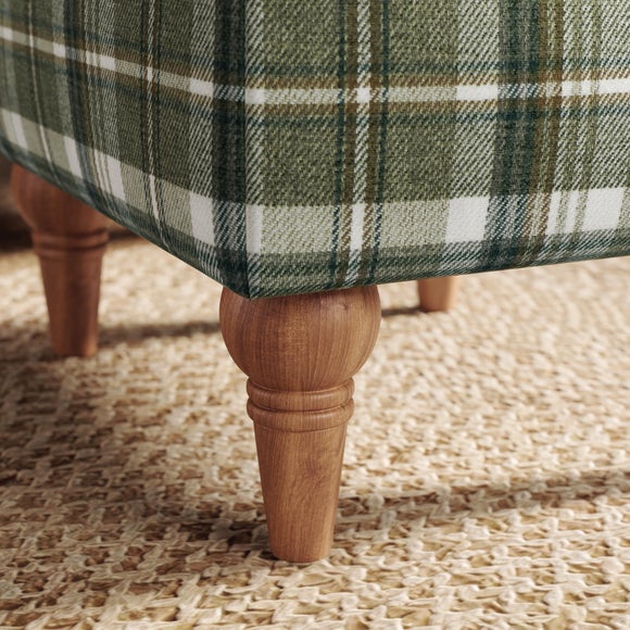 Charnwood Checked Storage Footstool, product image 5