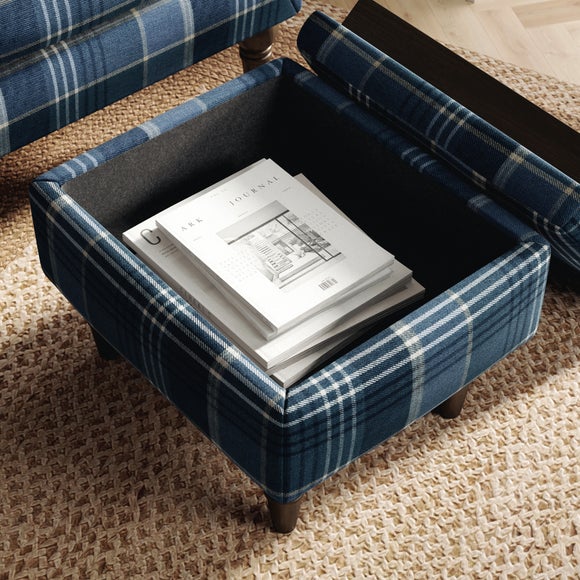 Charnwood Checked Storage Footstool, product image 12