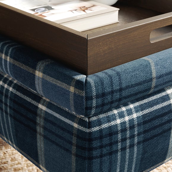 Charnwood Checked Storage Footstool, product image 13