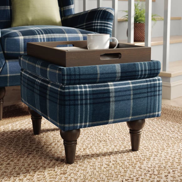 Charnwood Checked Storage Footstool, product image 16