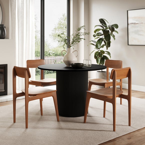 Malin Dining Chair, Oak, product image 1