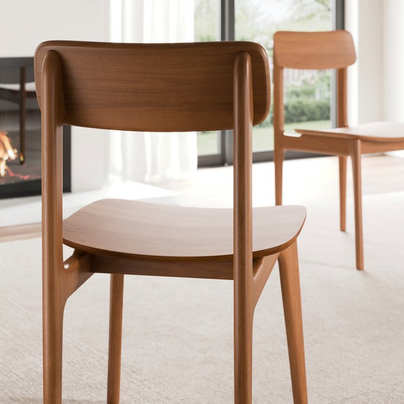 Malin Dining Chair, Oak, product image 3