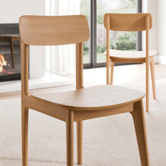 Malin Dining Chair, Oak, product image 8