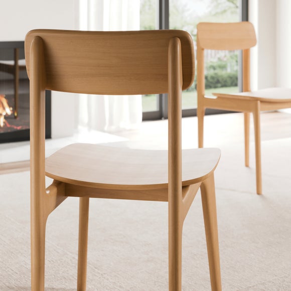 Malin Dining Chair, Oak, product image 9