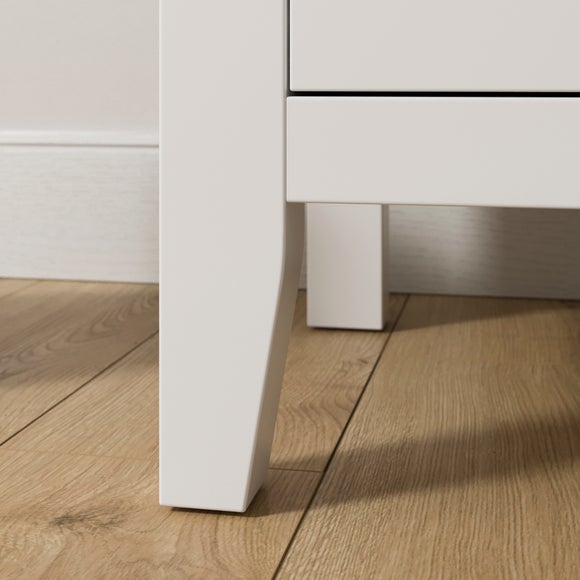Lynton 2 Drawer Wide Tall Bedside Table, product image 11