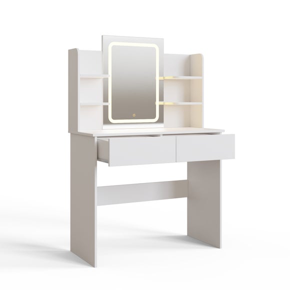 Sadie Dressing Table with LED Mirror