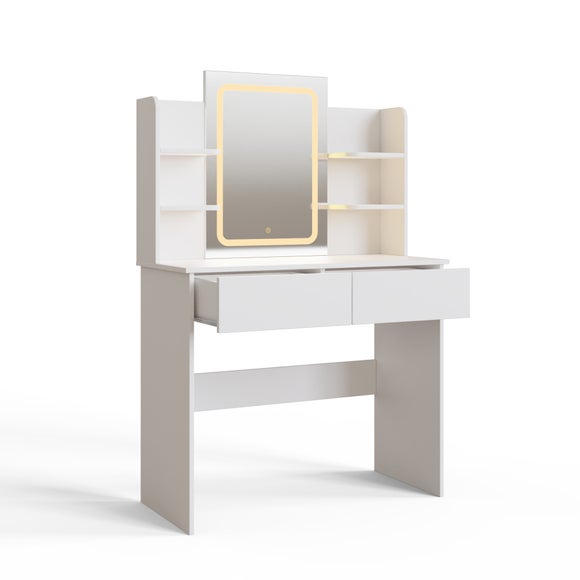 Sadie Dressing Table with LED Mirror