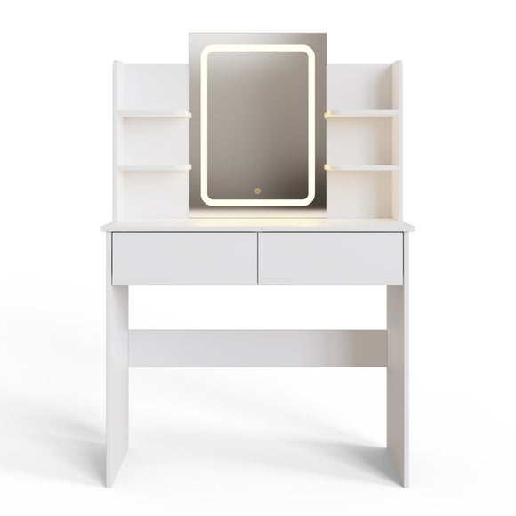 Sadie Dressing Table with LED Mirror