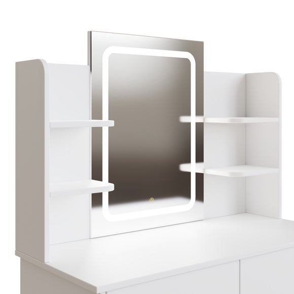 Sadie Dressing Table with LED Mirror