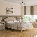 Maylee Textured Bed Frame, product image 1