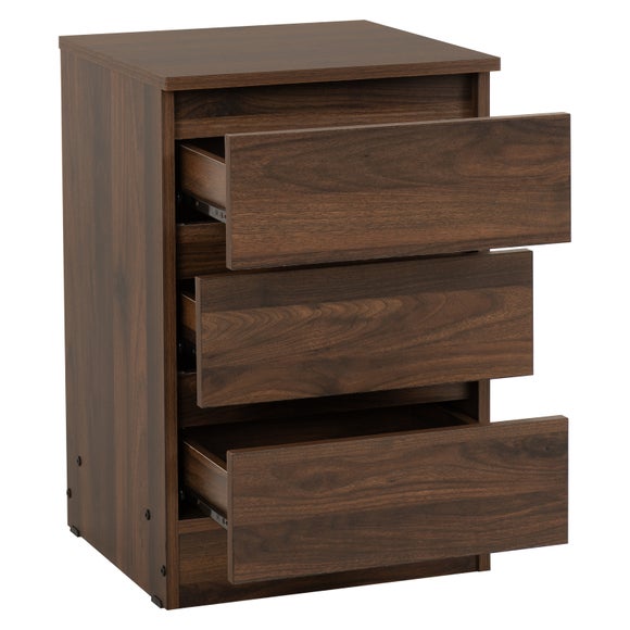 Set of 2 Walker 3 Drawer Bedside Tables, product image 34