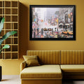 New York by Richard Macneil Framed Canvas