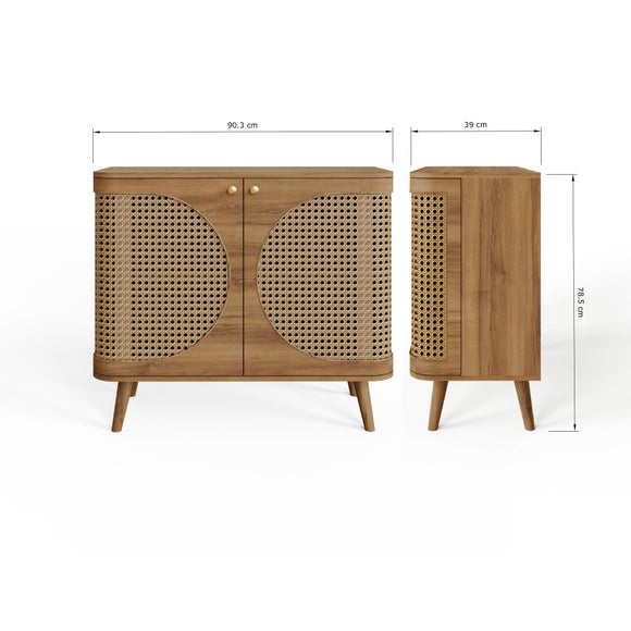 Sorrel Small Sideboard, Wood Effect
