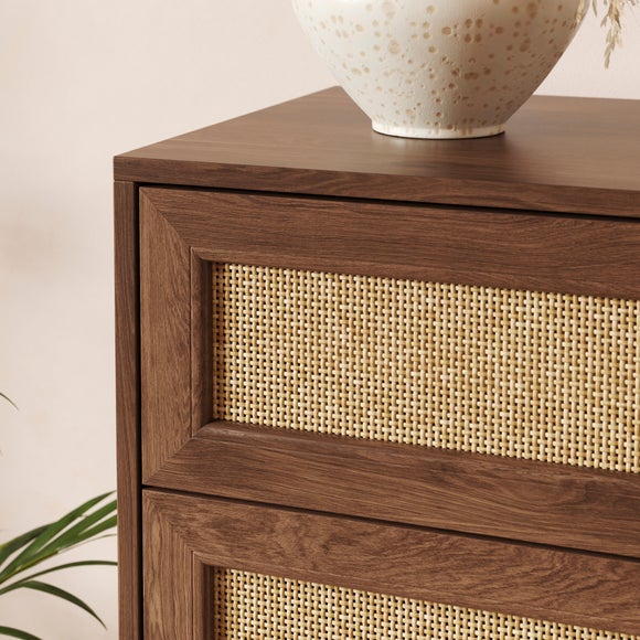 Jordyn 5 Drawer Chest, Mango Wood Effect, product image 13