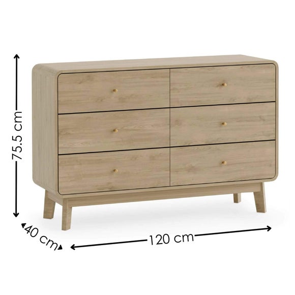 Ingrid 6 Drawer Chest