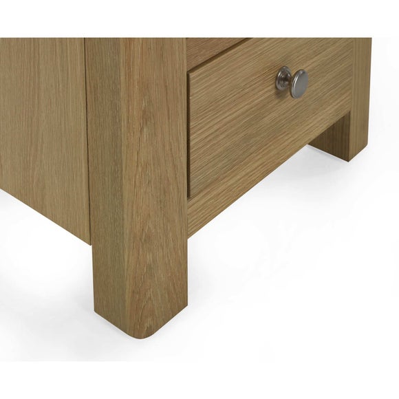 Memphis 3 Drawer Bedside Table
