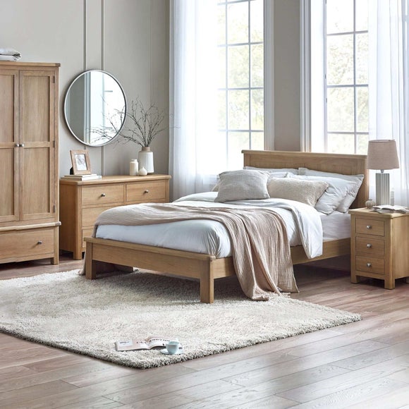 Memphis 3 Drawer Bedside Table