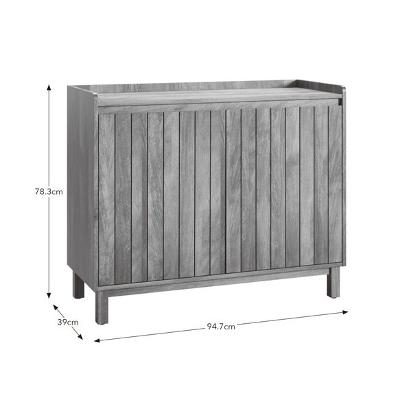 Humphrey Small Sideboard, Mango Wood Effect
