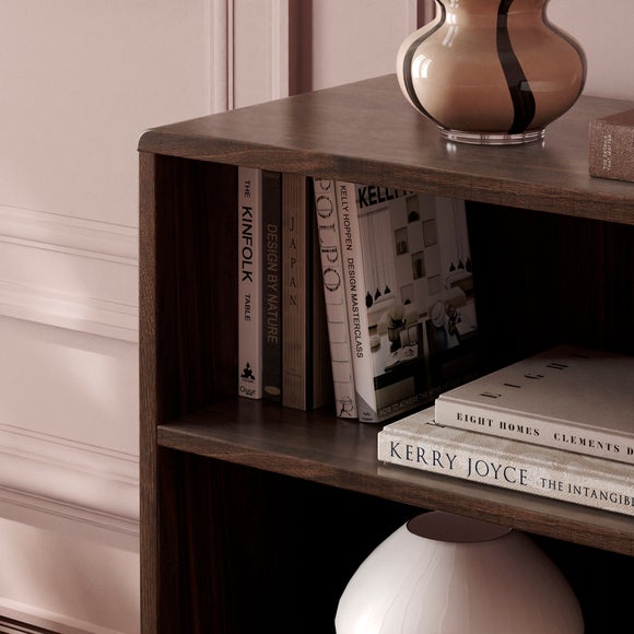 Daphne Bookcase, Walnut Effect