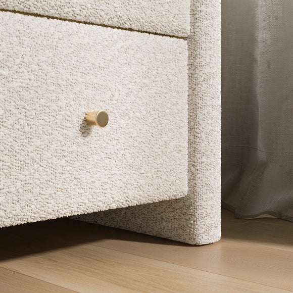 Squidge 2 Drawer Boucle Bedside Table, product image 14