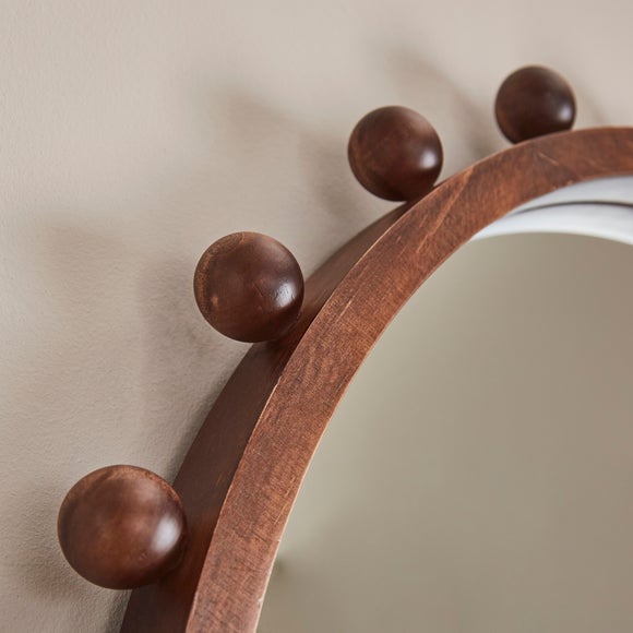 Brooke Bobble Arched Full Length Wall Mirror