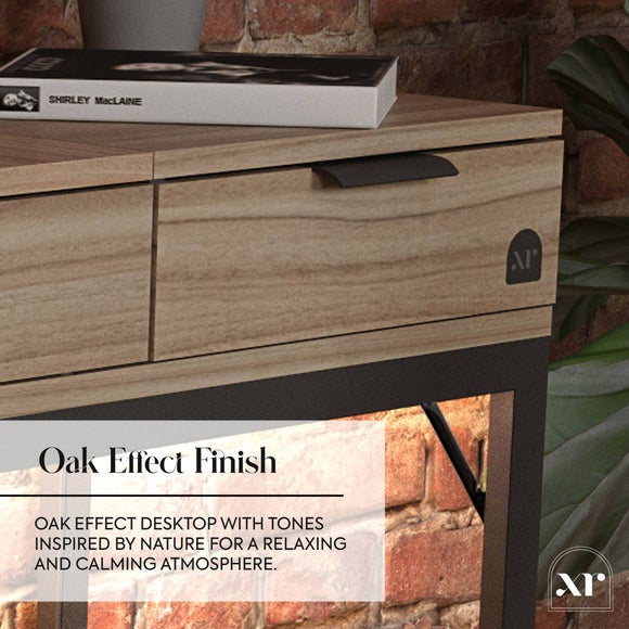 XR Living Denver Dressing Table with Wireless Charging and App Controlled LED Lights