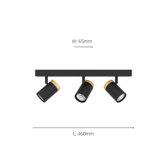 EGLO Cartagena 3 Light Adjustable LED Spotlight