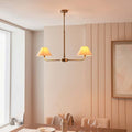 Vogue Leila 2 Light Plain Adjustable Linear Ceiling Light