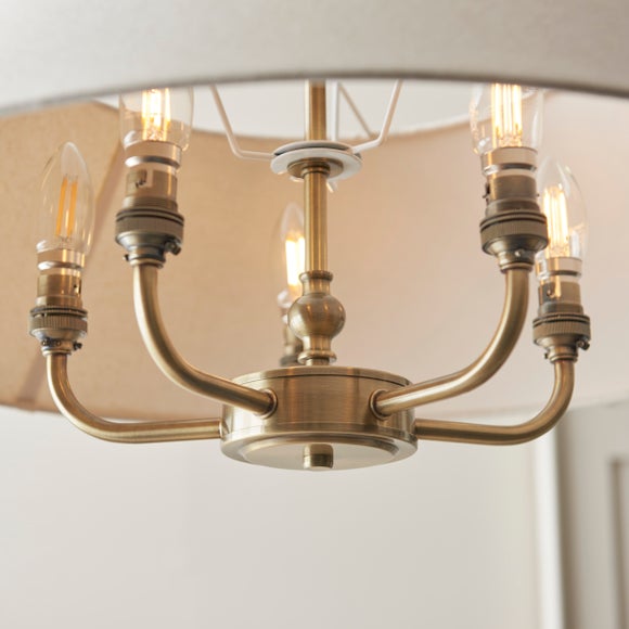 Vogue Leila 5 Light Adjustable Pendant Light