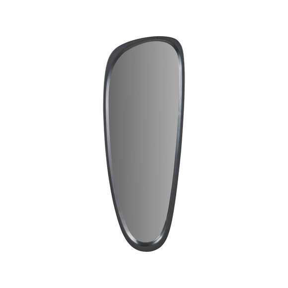 Wood Veneer Teardrop Wall Mirror, product image 7