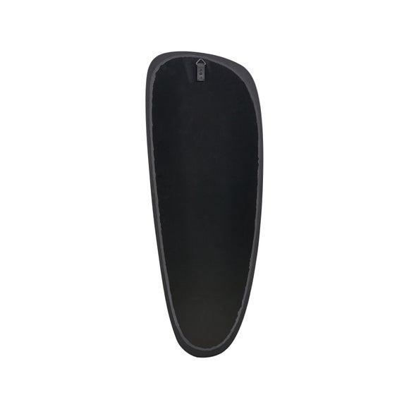 Wood Veneer Teardrop Wall Mirror, product image 8