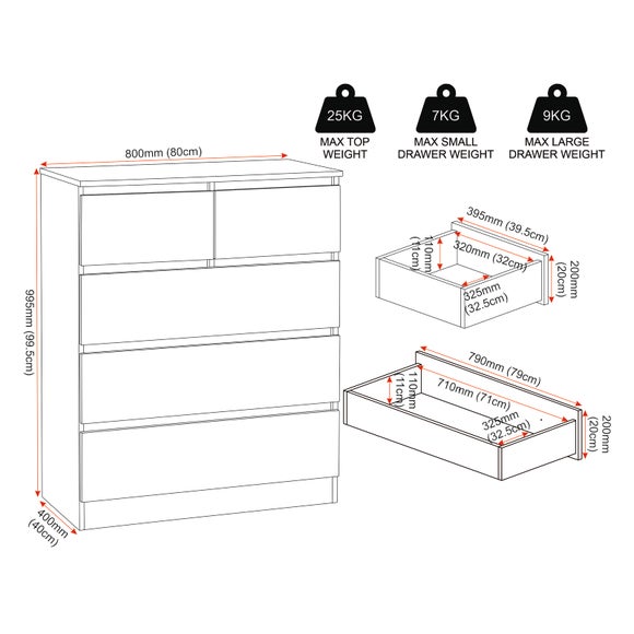 Walker 5 Drawer Chest, product image 16