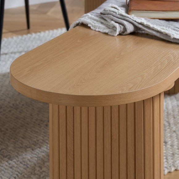 Axel Fluted Oval Bench, product image 13