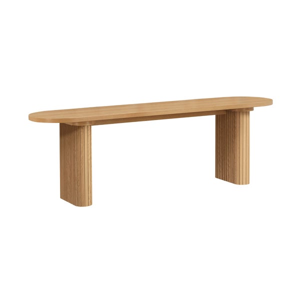 Axel Fluted Oval Bench, product image 15
