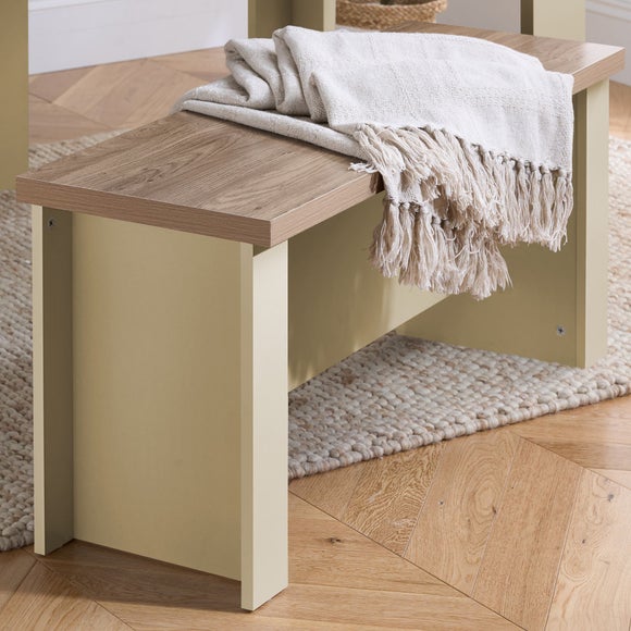 Highgate Dining Table with 2 Benches, Oak Effect, product image 16