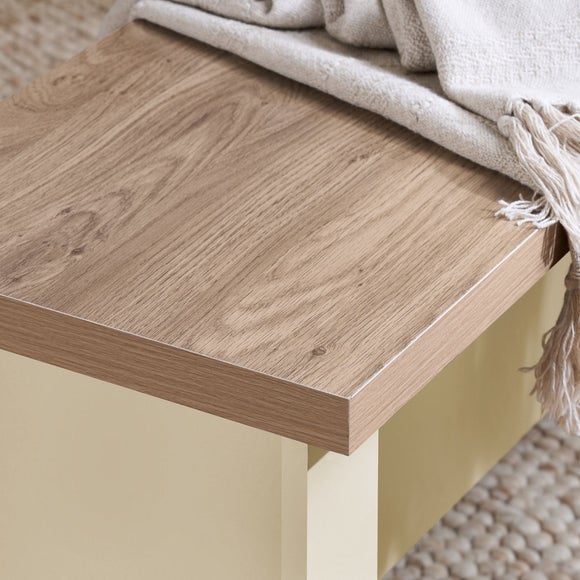 Highgate Dining Table with 2 Benches, Oak Effect, product image 18